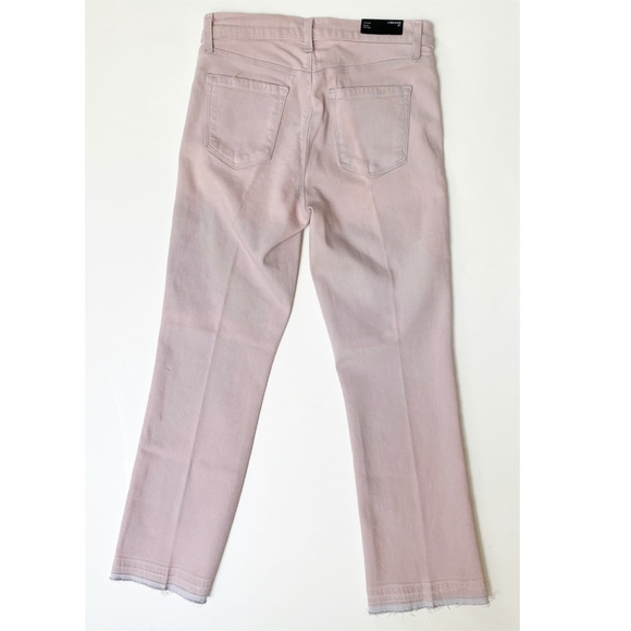 <J Brand> Pink Cropped Selena Jeans - Picture 4 of 15